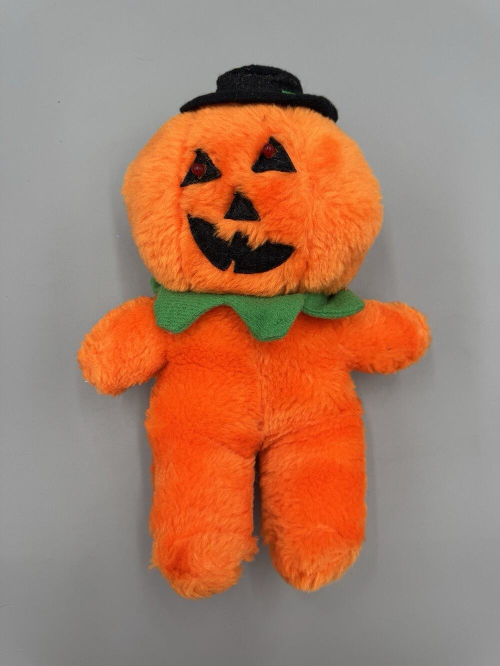 Novelty Inc Jack O Lantern Pumpkin Plush Doll 9” Stuffed Animal Toy